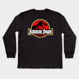 Jurrasic Park Kids Long Sleeve T-Shirt